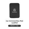 TEP3   Car Interior Armrest Box Cover Console Ice Silk Booster Storage Pad For Mercedes Benz AMG A C E Class W201 W210 W108 W204 W205 W