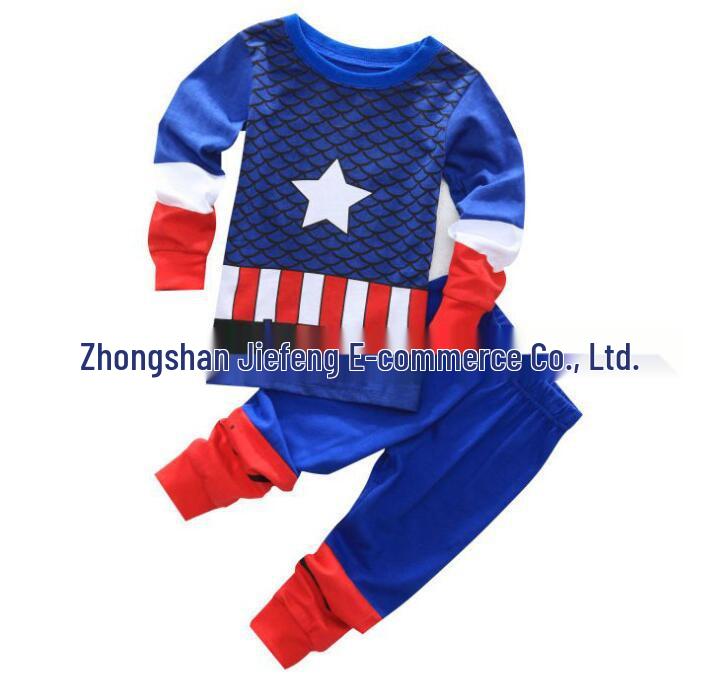 New Kids Dinosaur Cartoon Pajama Set - Children's Homewear