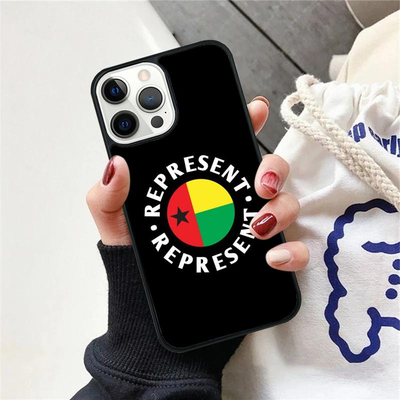 Guinea Bissau Flag Phone Case Cover For iPhone 17 Air 15 16 11 13 14 Pro Max 12 Plus Max Fundas