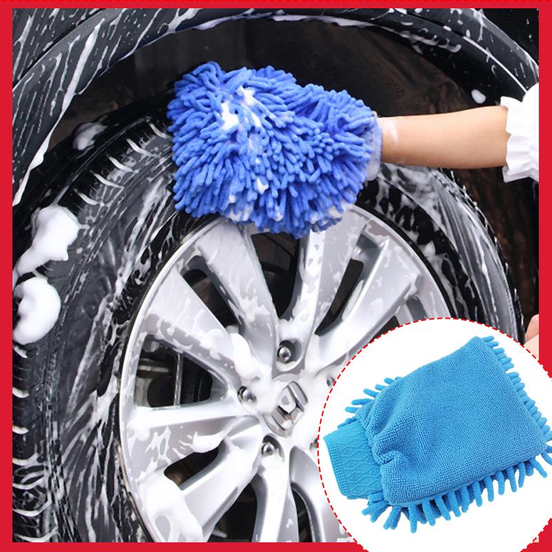 Paint Cleaner Microfiber Chenille Car Styling Moto Wash Vehicle Auto Cleaning Mitt Glove Equipment Detailing Cloths Home Duster