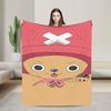 TONY TONY Chopper! Flannel Blanket Winter  Warm Bedding Throws for Children Living Room Fashion Bedspread Sofa Bed Cover