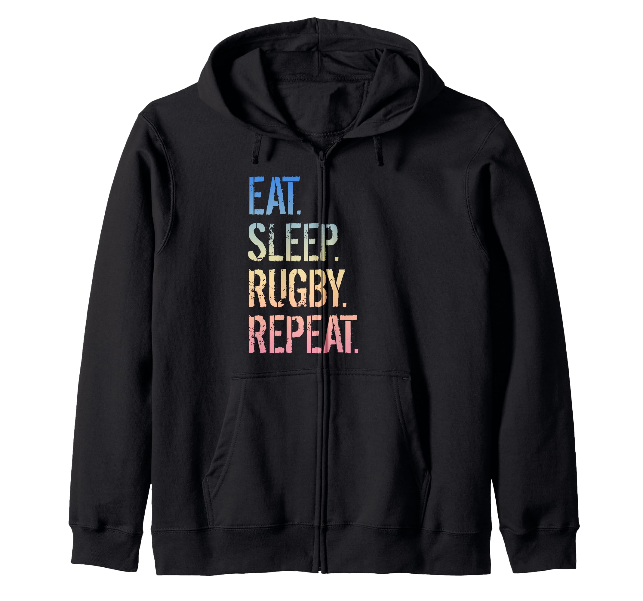 

Eat Sleep Rugby Повтор Zip Parka