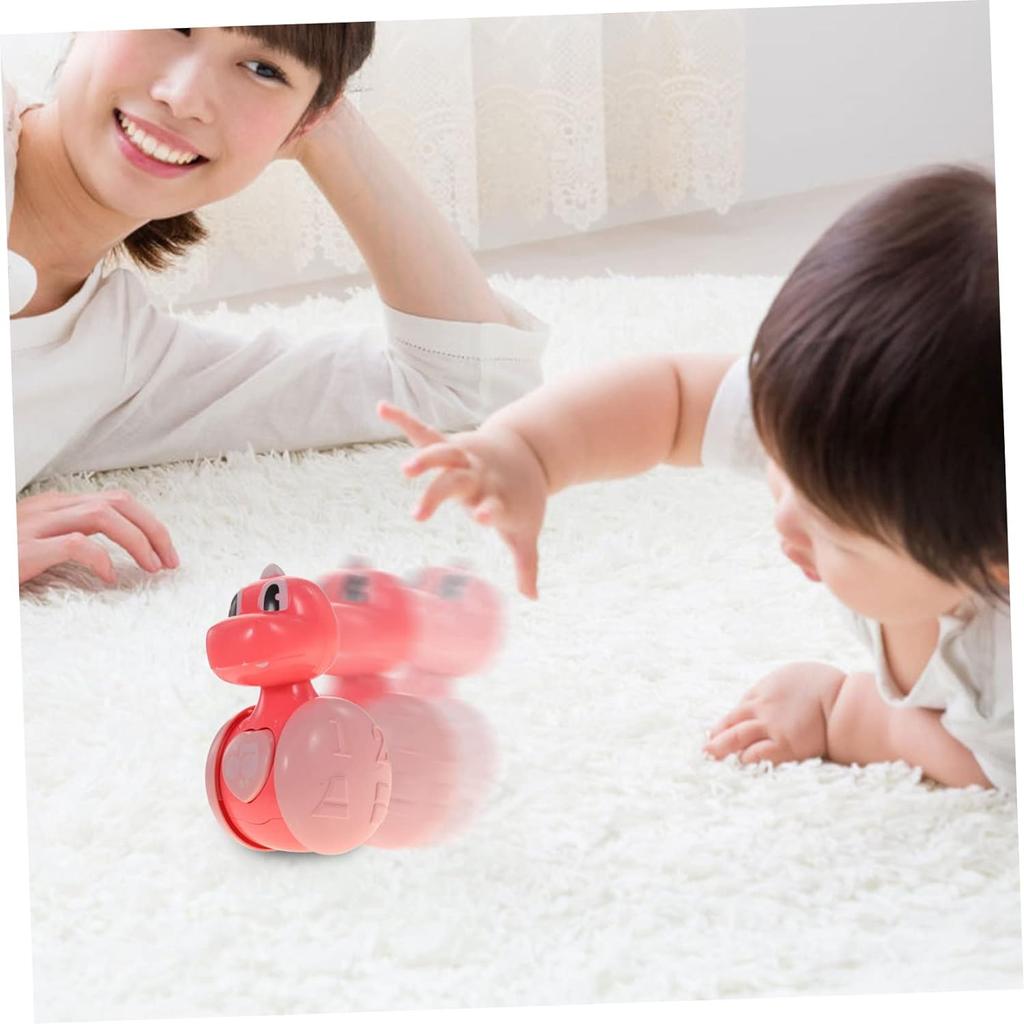 Tumbler-Spielzeug Auto-Spielset Vorschulspielzeug Musikspielzeug Rutsche Tumbler-Spielzeug Wackelspielzeug Lustiges Tumbler-Spielzeug Pädagogischer Tumbler