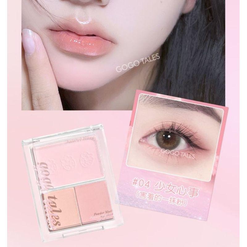 GOGO TALES - Blusher Eyeshadow Palette (4-5)