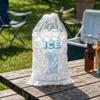 10-Pack Large Capacity Ice Bags with Drawstring for Freezer Storage