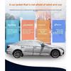 Funda Completa para Coche Anti-Granizo Exterior Impermeable, Protector Solar y a Prueba de UV, Algodón Universal Adecuada para Diversas Condiciones Climáticas Adversas