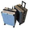 Large Capacity Silent Trolley Case with Combination Lock - Explosion-Proof Carry-On for College Students and Travel
