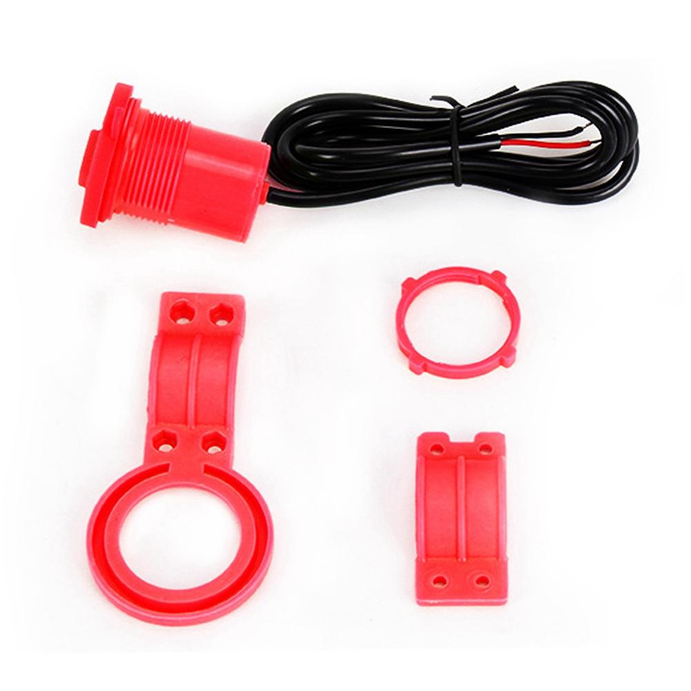 Motorcycle Handle Bar Phone Holder Waterproof USB     12V with   (Yellow)
