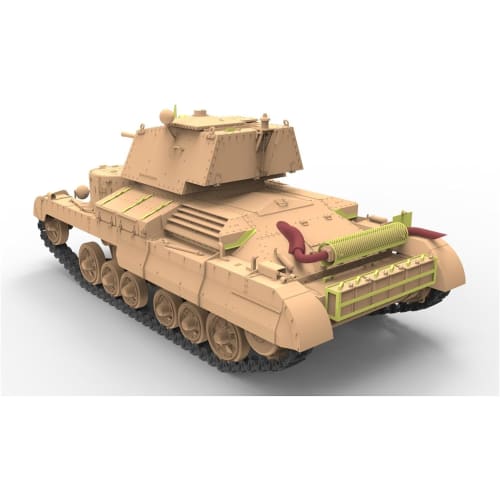Bronco Model 1/35 British Mark I Cruiser Tank (A9) Plastic Model Kit CB35149