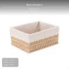 Large Capacity Storage Box Paper Rope Handwoven Basket Pastel Design Desktop