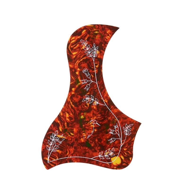Acoustic Folk Guitar Pickguard Adhesive Anti-Scratch Sticker Guitar Shells Guard Plate Pick Guard Sticker Replacements 1