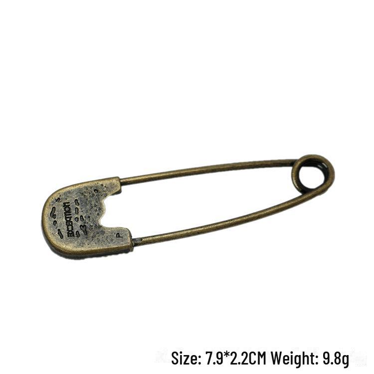 "Broșă Pin Pasăre Retro din Aliaj, Ramură de Bambus, pentru Cardigane de Damă"