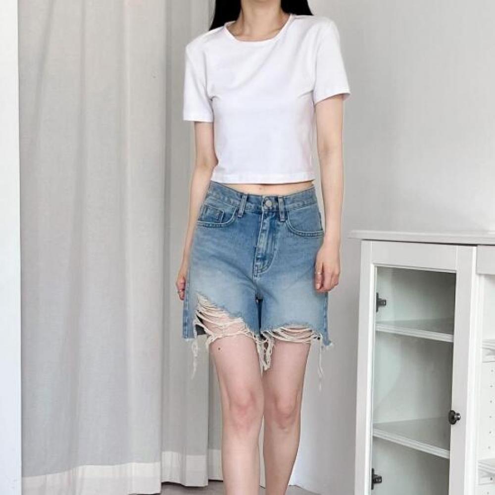 New ArrIvals Open Run RItu I Half denIm Shorts Blue Y2k Women