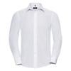Russell Collection Mens Classic Cotton Poplin Long-Sleeved Shirt