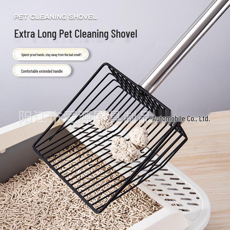Stainless Steel Cat Litter and Chicken Coop Cleaning Scoop Shovel