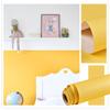 Solid Color Self-adhesive Bedroom Living Room Decoration Waterproof Furniture Refurbished Sticker Background Wall Paper