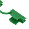 50Pcs Greenhouse Clamp PE Plastic 2 Head Plant Film Clamp Soil Sheet Clip For Horticulture 8mm / 0.31in