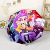 Dance Party Fashion Show Portable Automatic Umbrella Folding Umbrella with 8 Ribs Sturdy Construction Travel Essential Fashion Lovers Spiritual Gift