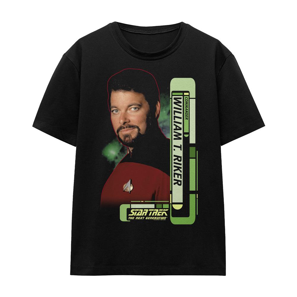STAR TREK T-shirt Riker Unisex per Adulti