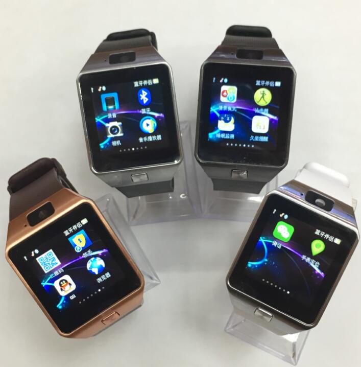 

Bluetooth 3.0 Смарт-годинник телефон для Samsung Android IOS срібний