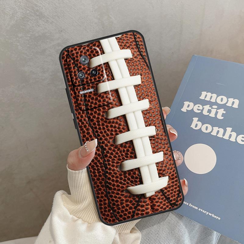 

American Football Case For Xiaomi 15T 14T 13T Pro 14 15 Ultra POCO F8 Ultra F7 Pro F5 F6 X3 X5 X6 X7 Pro Cover POCO F5 Pro