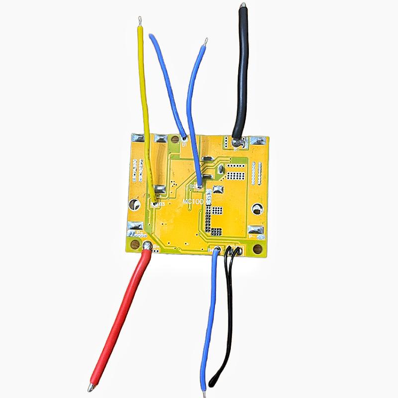 

1 шт. Захисна плата літій-іонного акумулятора 3Mos2 21V Плата захисту заряджання акумулятора Модуль BMS для електроінструментів Onesize