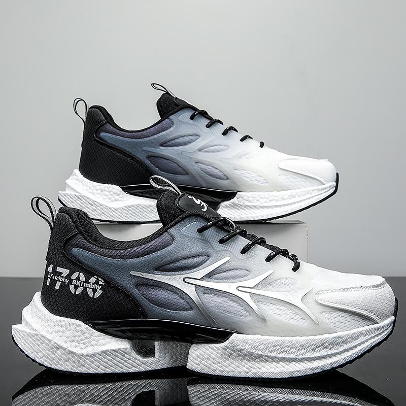 Lightweight Running Shoes For Men 2024 Casual Men's Designer Mesh Sneakers Lace-Up Male Outdoor Sports Walking Shoe