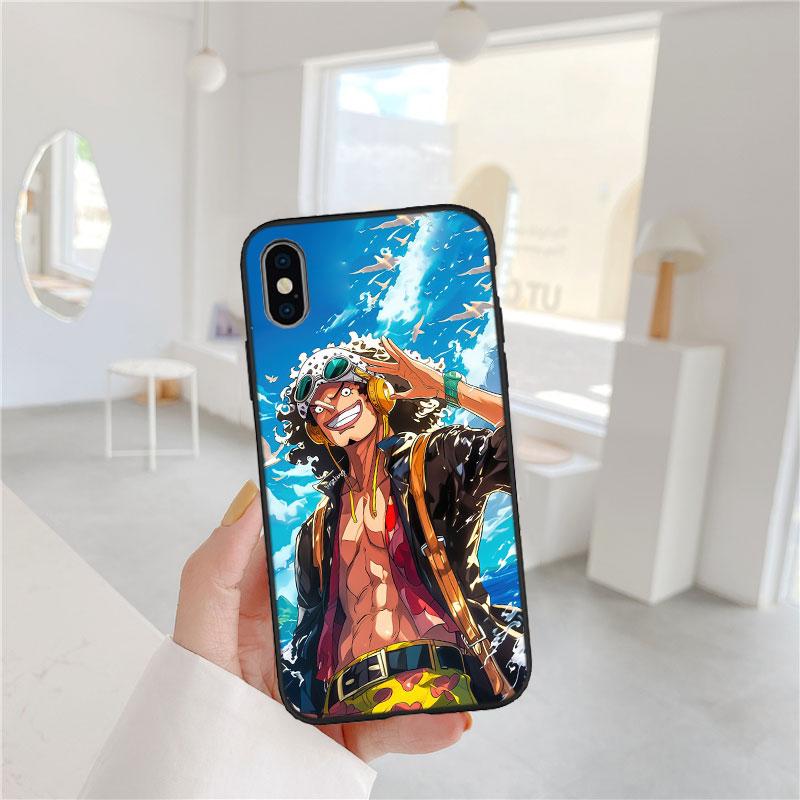 One Piece GOD Usopp Soft Shell Phone Case for Redmi Note 8 9 Pro Max 9S 9T 9C NFC 8T 8A 10A A4