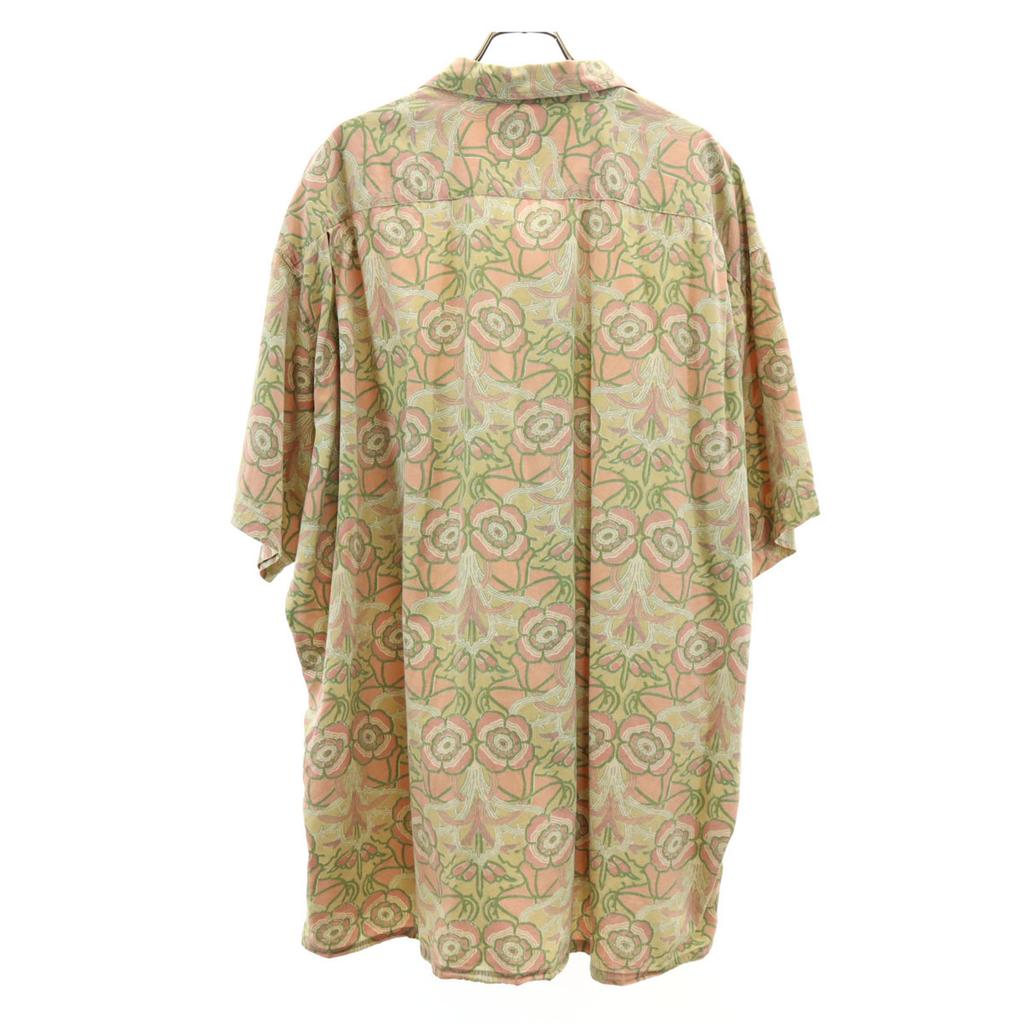 Durban Floral Short sleeve Open collar shirt 3L beige Biggs Men's Used