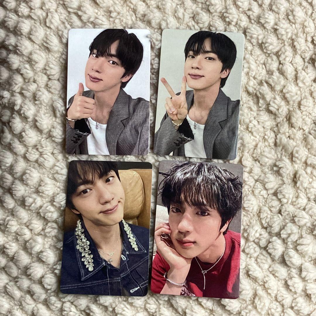 

[USED] JIN RUNSEOKJIN_EP.TOUR BTS Limited Edition Trading Cards (4 pieces)