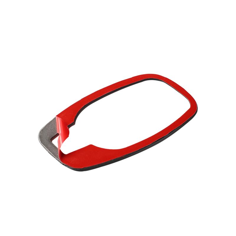 Carbon Fiber Car Interior Door Handle Trim Frame Cover Decor Stickers For BMW 5 Series E60 2006-2010 Styling Accessories