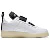 Nike Air Force 1 Utility QS Grade School 'Orca' (Unisex) White / White-Black Skate Shoes AV7593 100
