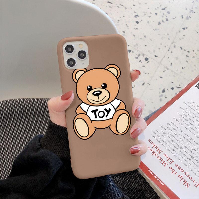Cute Italy Bear Cover For Xiaomi Redmi Note 9 8 10 Pro 9s S 8T 7 5 6 9C Mi Poco X3 NFC F3 9T Pro 11 10 9 SE A3 10T Lite TPU Case