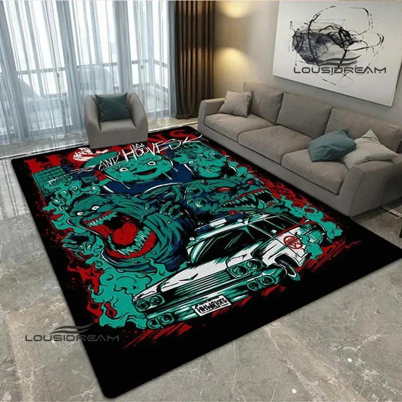 3D G-Ghostbusters Cartoon printed carpet living room bedroom carpet non-slip door mat area rug Home room decor birthday gift