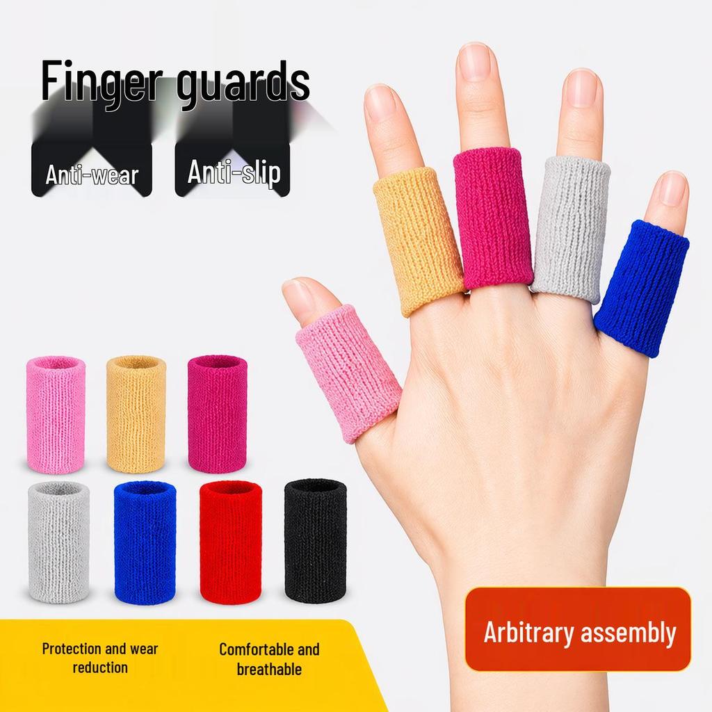 Breathable Wear-resistant Nylon Finger Protectors for Sports like Basketball and Volleyball.