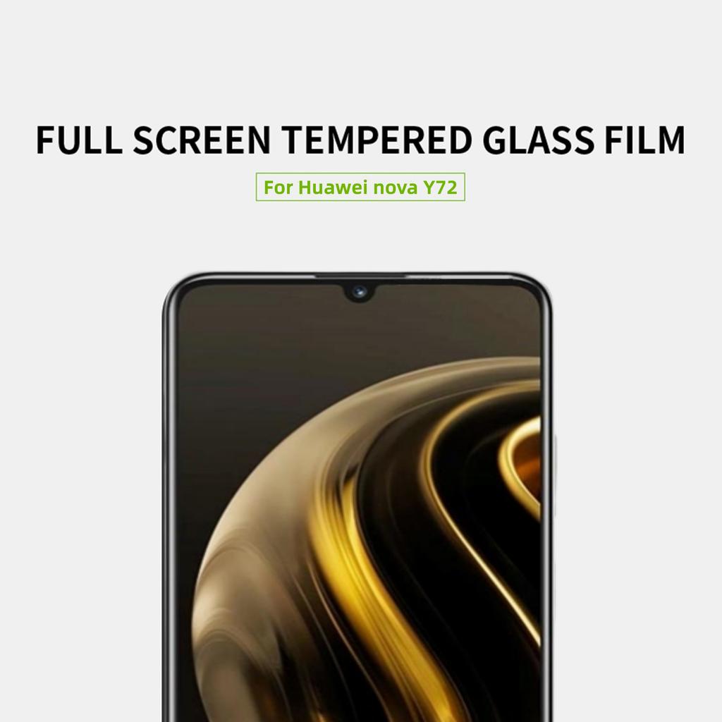 MOFI JK Tempered Glass Film Series-1 for Huawei Enjoy 70 4G/nova Y72 4G Screen Protector Full Glue HD Clear Film