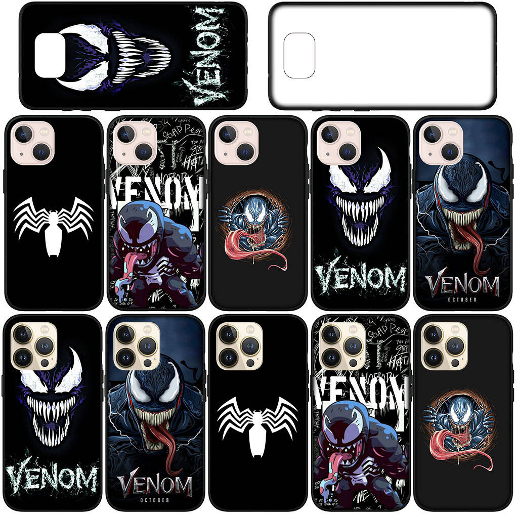 Cover for iPhone 17 16 15 Xiaomi Poco Redmi Note 14 13 12 11 Pro Max 9 16e Samsung Galaxy S25 S24 S23 A06 A56 OPPO Huawei Venom Comics Phone Case