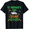 St Patricks Day Cruise Squad 2025 Funny Family Matching Boys Girls Cotton Men T Shirt