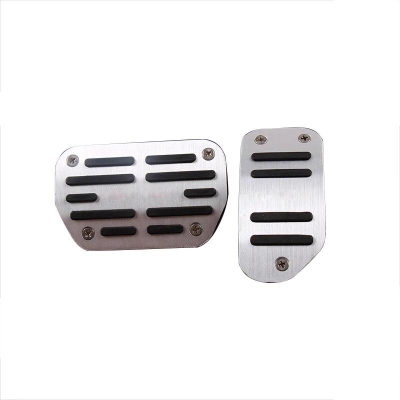 

Для Toyota Corolla E180 E170 E160 2014 2015 2016 2017 2018 педаль газа акселератора педали тормоза нескользящая крышка накладка аксессуары серебряный