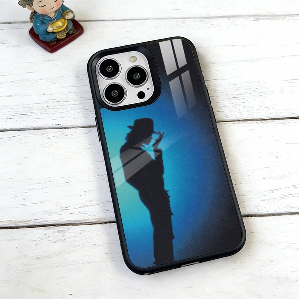 M-Michael Jackson Sänger Handyhülle Für iPhone17,16,15,14,13,12,11 Plus,Pro Magnetisch mit Magsafe Kabelloses Laden