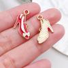 Women's Dripping Oil Alloy Accessories: Lipstick, Bag, Hat, High Heels, DIY Pendants, Small Ornaments