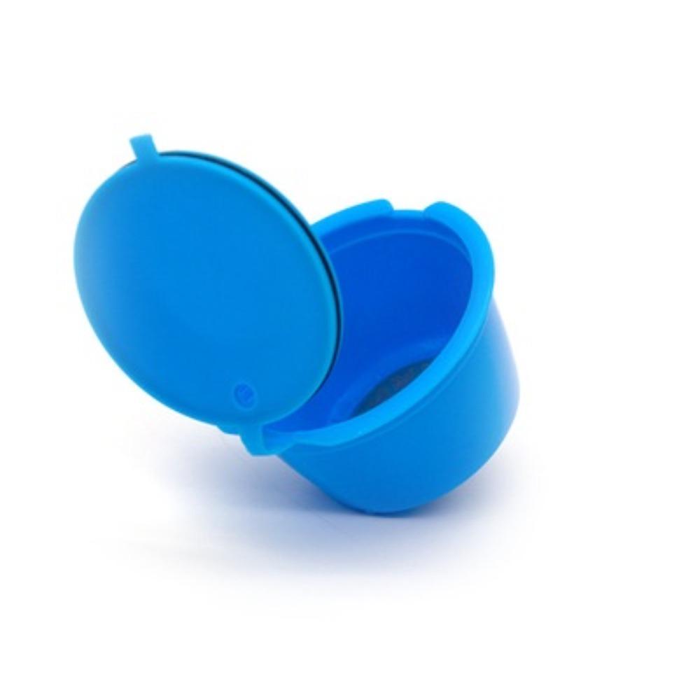 Reusable Coffee Capsule Filter Cup for Nescafe Dolce Gusto Refillable Cap Spoon Brush Filter Kitchen Accessories Coffee Bean Cup