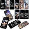 Eren Jaeger levi Attack on titan Phone Cover Case for Apple iPhone 16 15 14 Plus 13 12 Mini 17 Pro Max + 16E Air 16+ ProMax