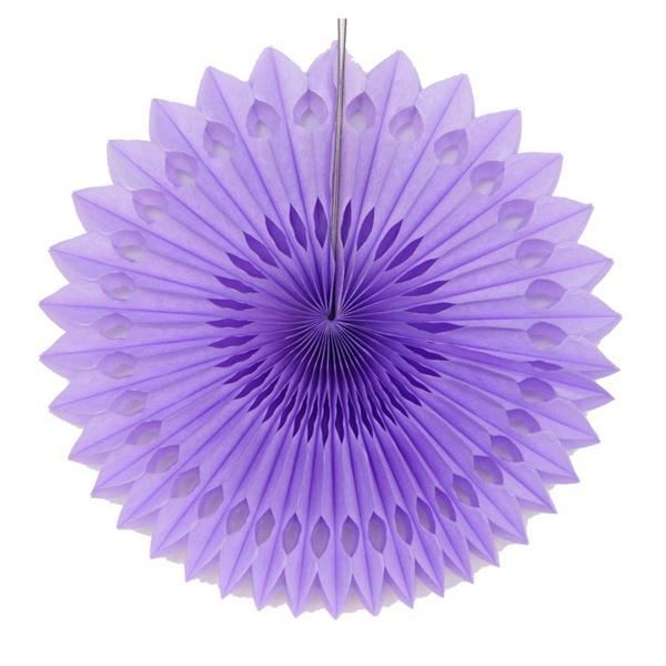 5pcs 25cm Tissue Paper Cut-out Paper Fans Pinwheels Hanging Flower Paper Crafts for Showers