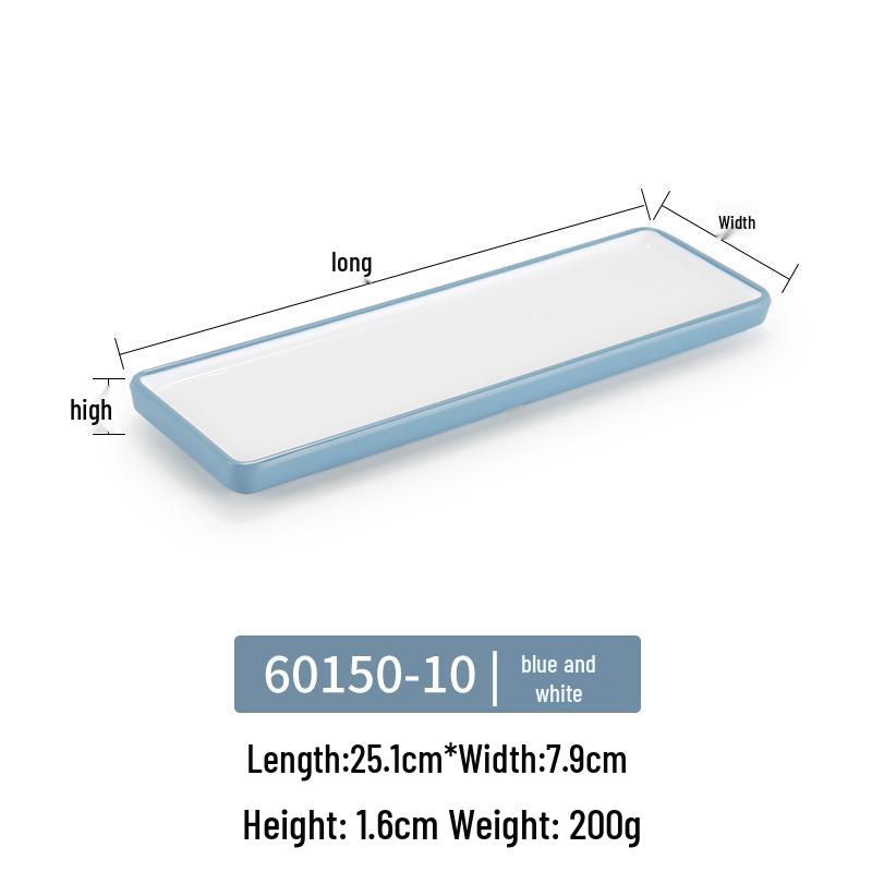 Kaibaiya Melamine Rectangular Sushi & BBQ Tray