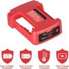 Fast Charging Battery Adapter with Type-C Battery Case Power Charger Portable Charger Adapter for Milwaukee 18V Lithium Battery