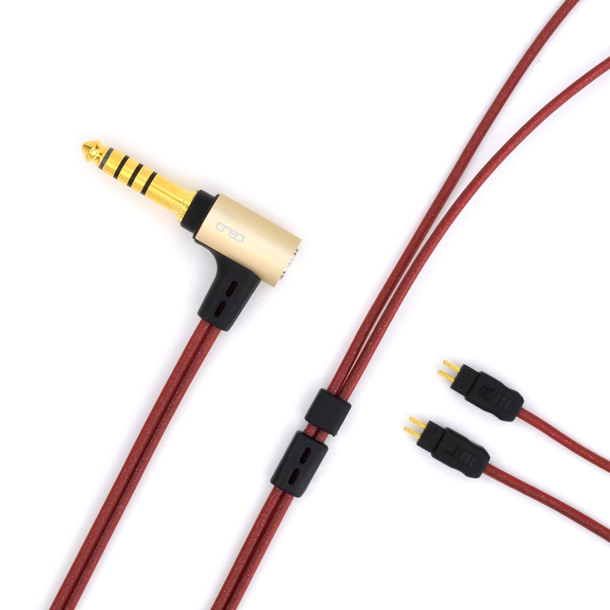 

onso 08 to Balanced Earphone 4.4 (5-pole) 2-pin (CIEM-L/R) Cable, 1.2m, iect_08_bl4c_120