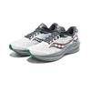 Saucony Triumph 21 Comfortable Shock Absorbing Durable Breathable Low Top Casual City Commuting Running Shoes Unisex sneaker Gray Green S20881-215