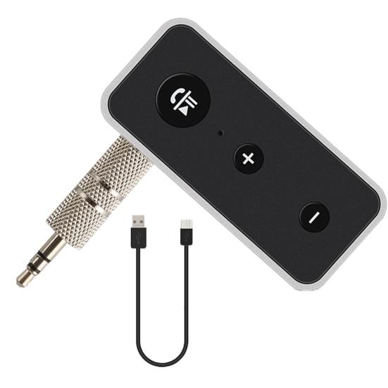 

Car Vehicle Wireless Bluetooth-compatible 5 AUX Receiver Hands-free Audio Music Adapter