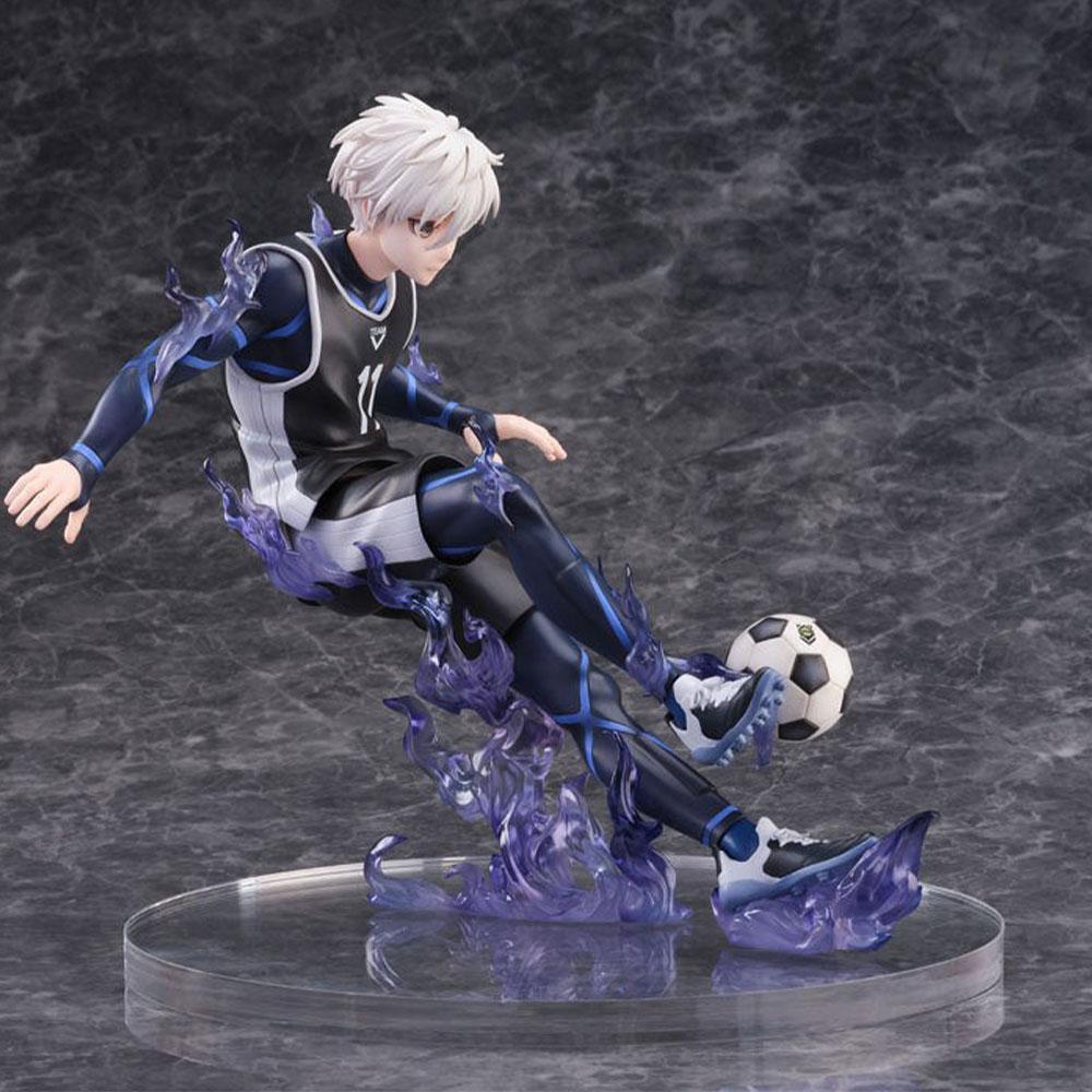 12CM Seishiro Nagi Isagi Yoichi Figure Anime BLUELOCK Cool Desktop Animation Artwork Model Toy Gift Collection Ornaments PVC
